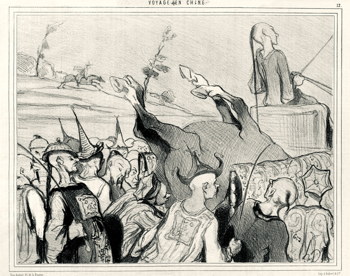  奥诺雷·杜米埃 Honore Daumier ——赛马